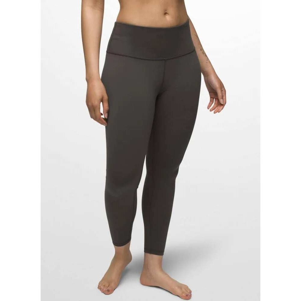 Prana High Waisted Yoga Leggings Charcoal Gray Size Large Athletic Tights
